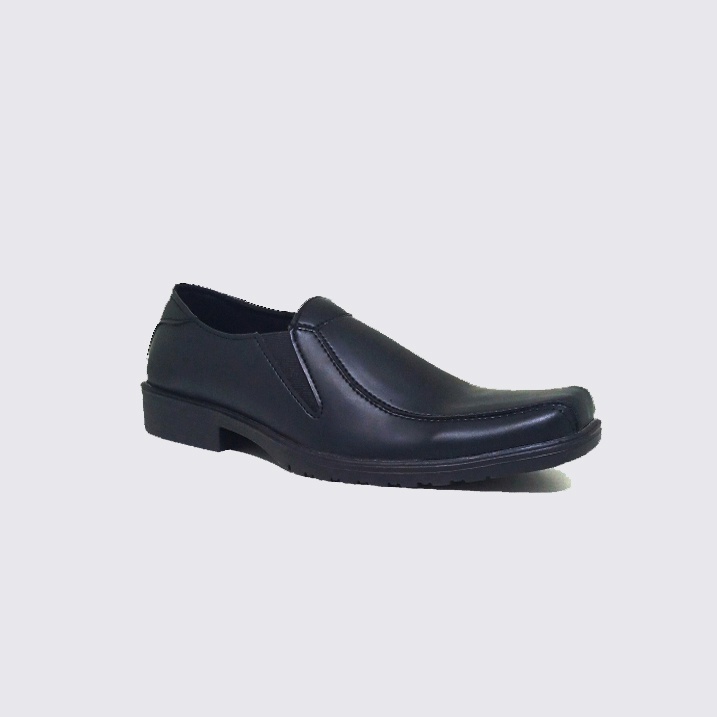 ZGX-04 Sepatu Pantofel Pria Ukuran Jumbo besar gede / sepatu Formal Slip-On Oxford Kulit hitam BIG SIZE 44 45 46 47