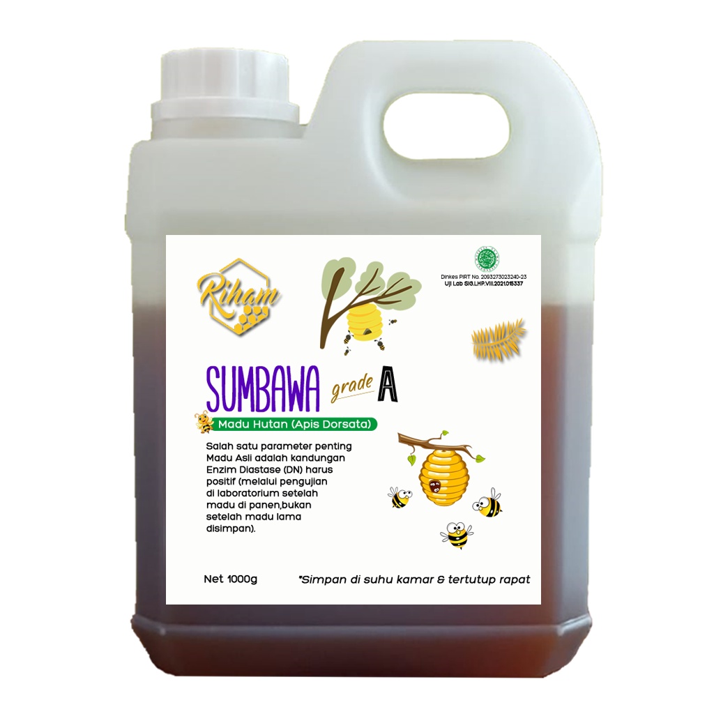 

Madu Hutan RIHAM Sumbawa A 1kg