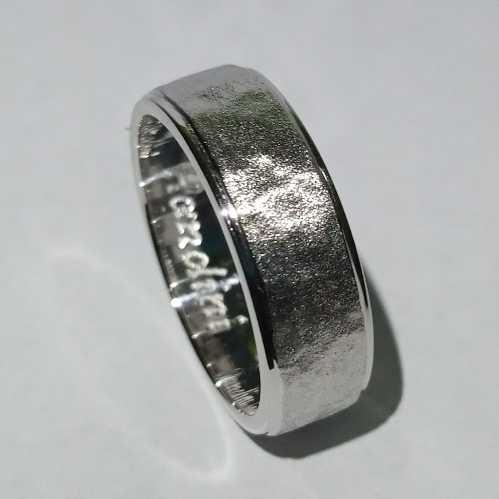 Bisa Pesan Model Garansi Silver Asli Cincin Kawin Perak Tunangan Nikah Gratis Tulis Ukir Nama Id182