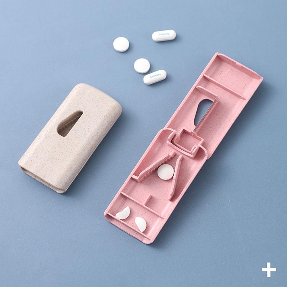 Suyo Pill Cutter Portable Mini Alat Pembelah Obat Kreatif