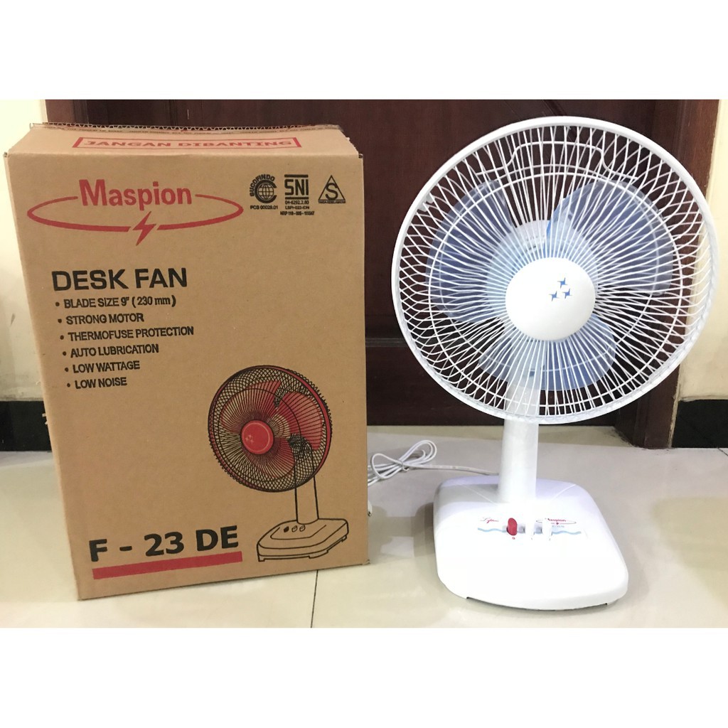 Maspion Kipas Angin Meja F 23 DE Fan