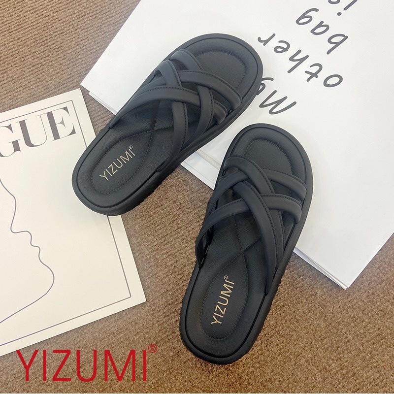 SANDAL SELOP WANITA KARET YIZUMI | SENDAL WANITA SELOP JELLY 2006-Y1