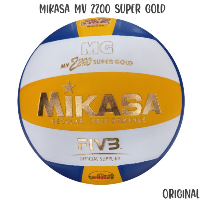 Bola Volly Mikasa MG MV2200 SUPER GOLD | ORI