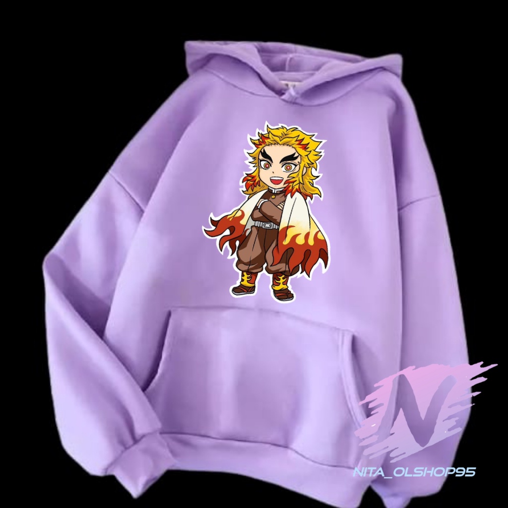 HOODIE KARAKTER PILAR API SWETER ANAK ANIME DEMON SLAYER