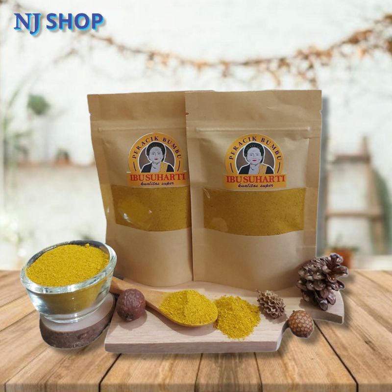 

[Bumbu Masak] - REMPAH TEMULAWAK BUBUK / PURE CURCUMA POWDER KUALITAS PREMIUM - (IBU SUHARTI)