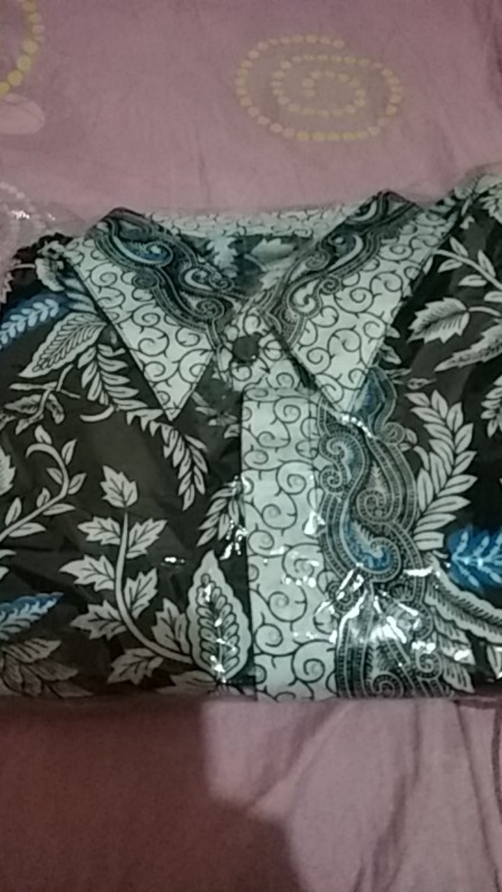 Size M L Xl Xxl Xxxl Bswart Batik Hrb026 Kenongo Hem Pendek Padi Pekalongan M L Xl Batik Pria Murah