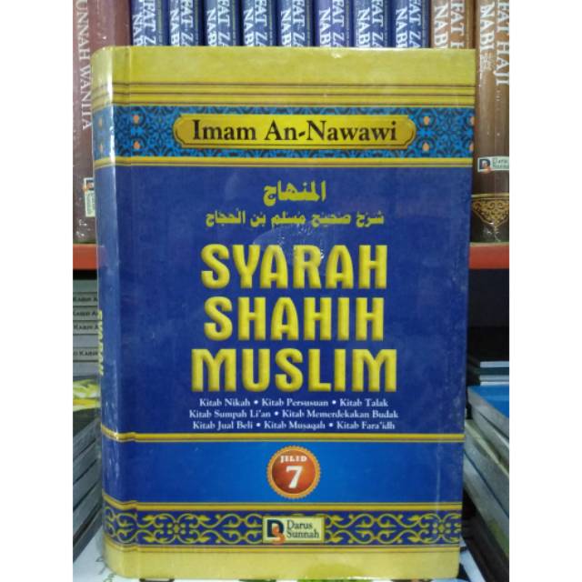SYARAH SHAHIH MUSLIM 7