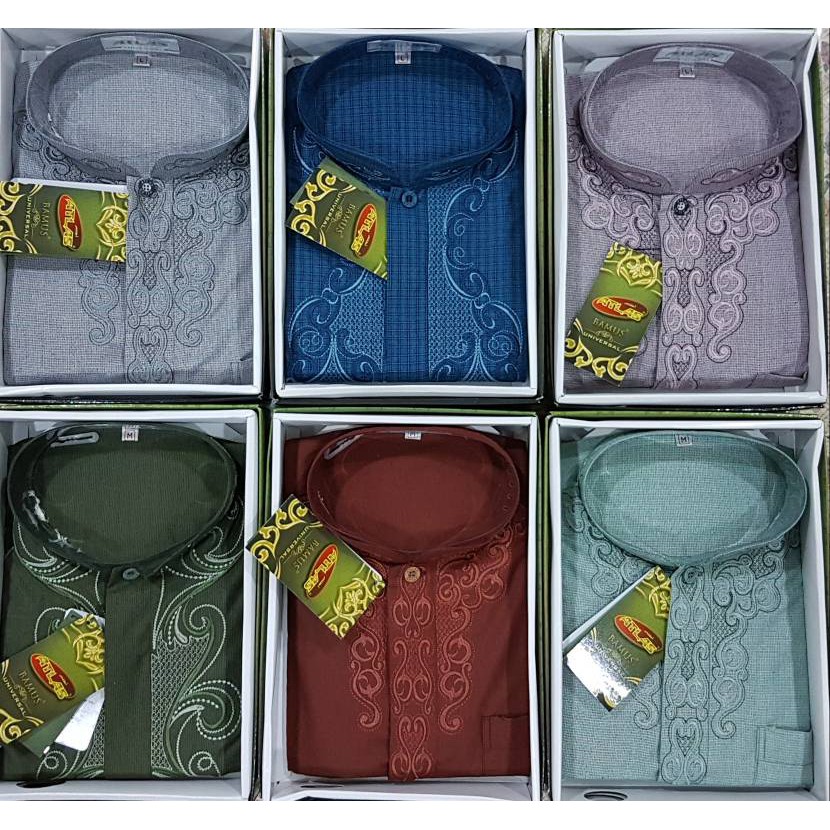 Kemeja Baju Koko Bamus Atlas