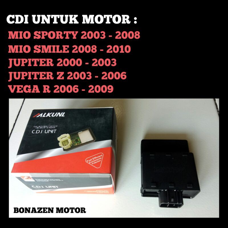 CDI Mio Sporty Smile Jupiter Z Vega R 2000 2001 2002 2003 2004 2005 2006 2007 2008 2009 2010