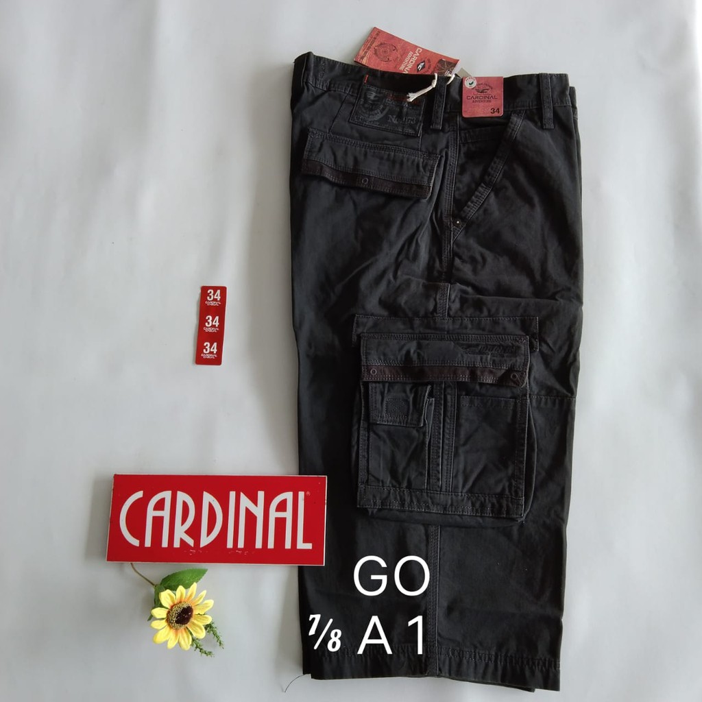 gof 34-KPL CARDINAL KEMPOL CASUAL Celana Pendek Cowok Celana Kempol Fashion Pria Brand Kekinian