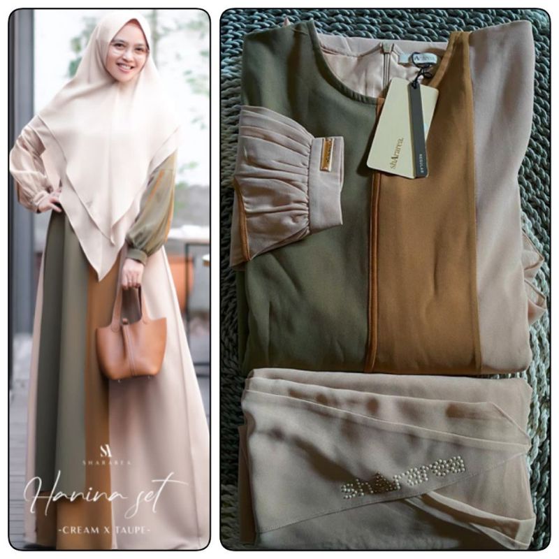 Hanina set by shArarea set muslim syarii ready