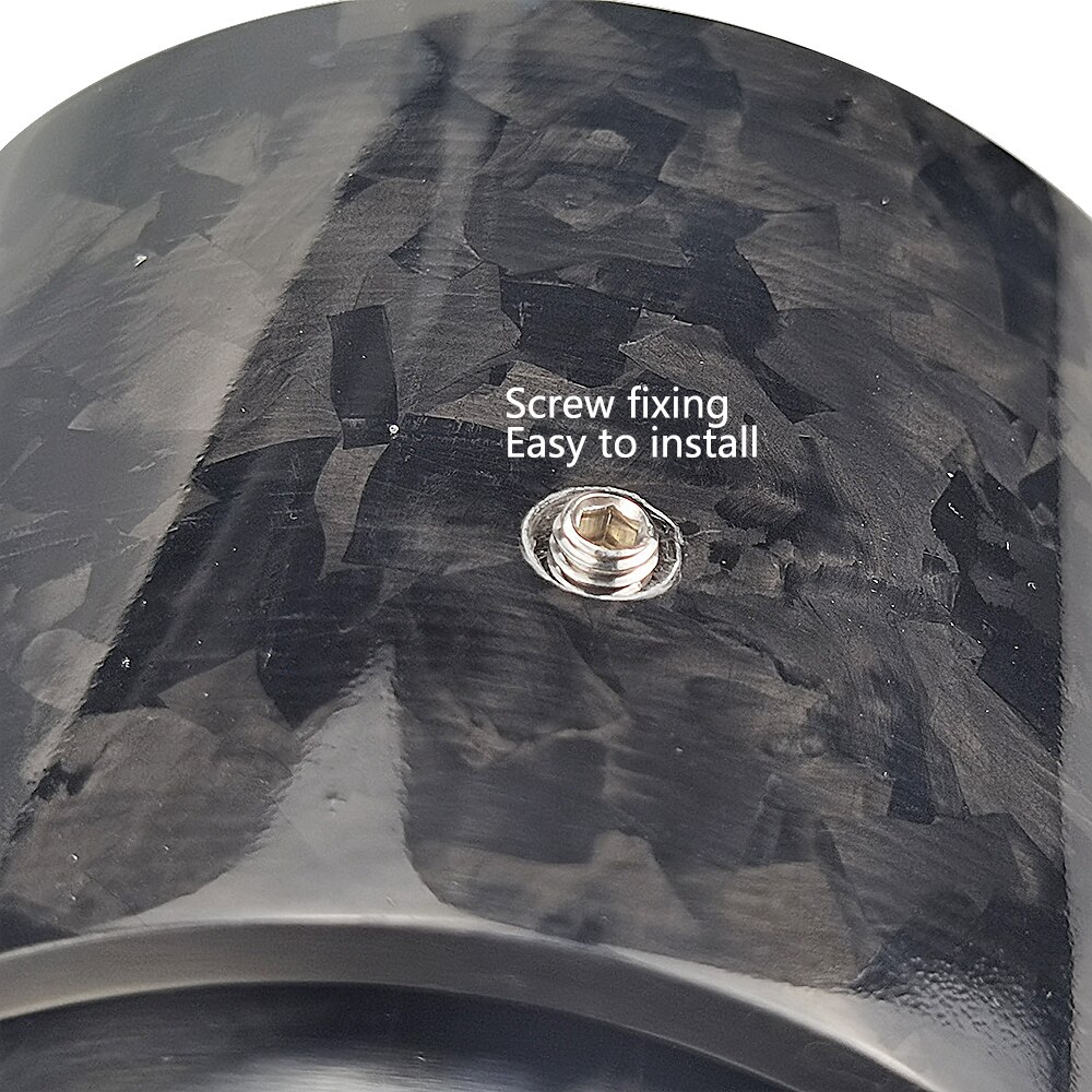 1pc Pipa Knalpot Mini Cooper Bahan Karbon Fiber Untuk F54 / F55 / F56 / F57 / F60 / R55