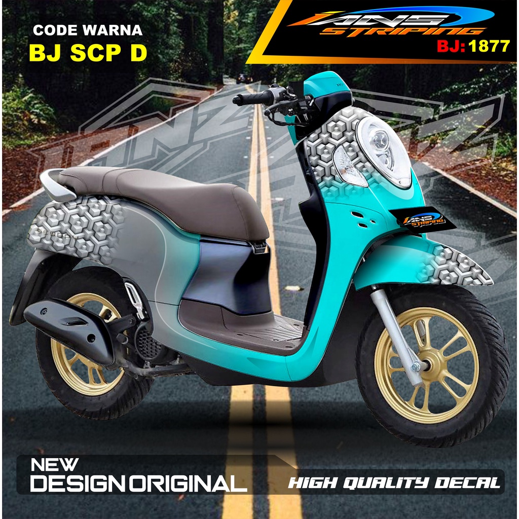 DECAL STIKER FULL BODY SCOOPY / STICKER ALL NEW SCOOPY / STIKER FULL BODY SCOOPY TERMURAH / STIKER MOTOR SCOOPY / STIKER MOTOR