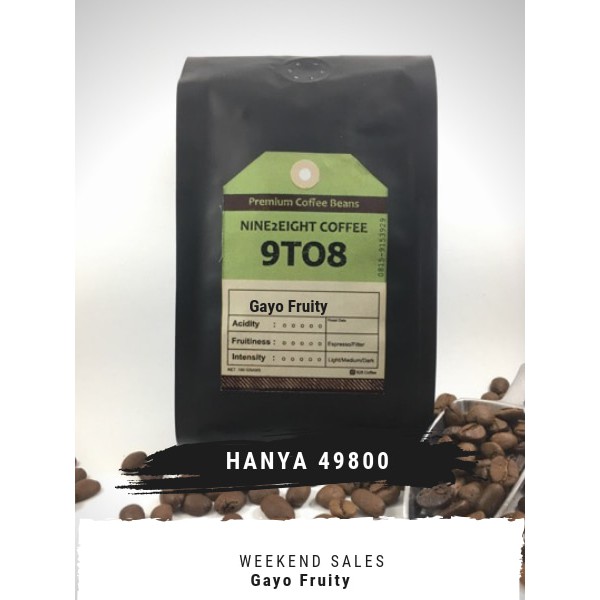 

Aceh Gayo Natural - 928 coffee biji kopi hitam sumatra drip filter v60