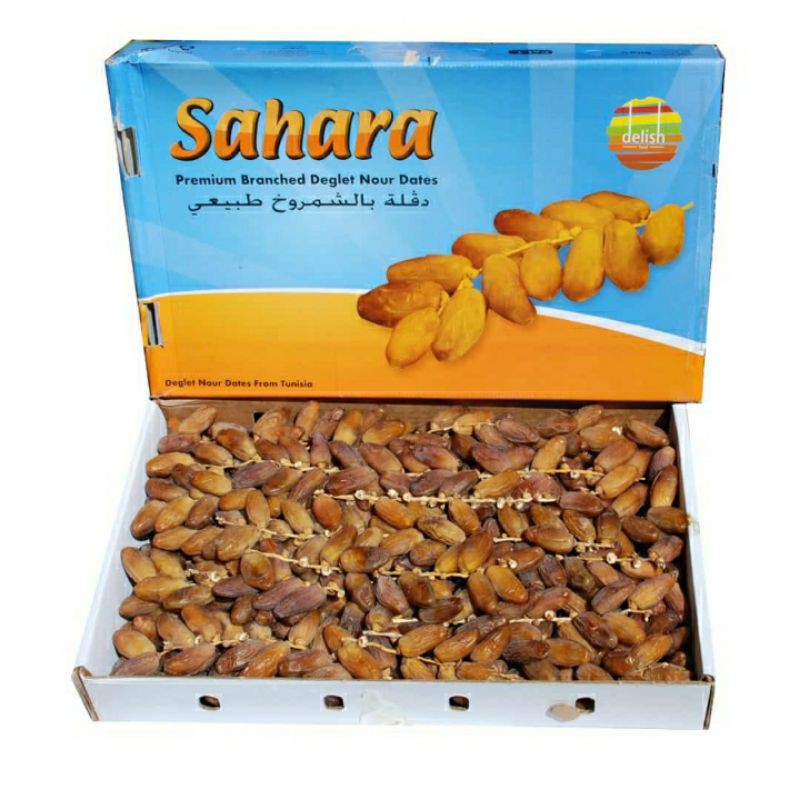 

Kurma Tunisia Tangkai Afian /Palmfruit/sahara/sunfruit(Dus : 5kG) Bisa COD