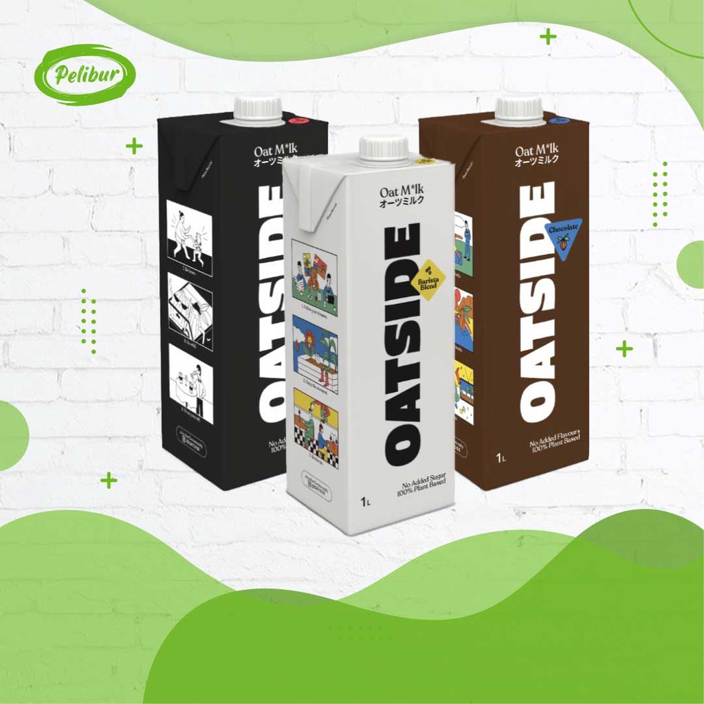 

Oatside Oat Milk Susu Oat 1L - Barista| Chocolate Dairy Free