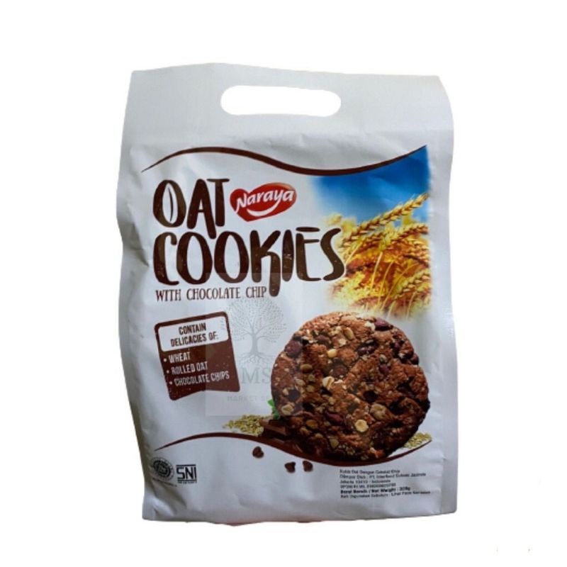 

NARAYA Oat Cookies Chocolate Chip 320 gr