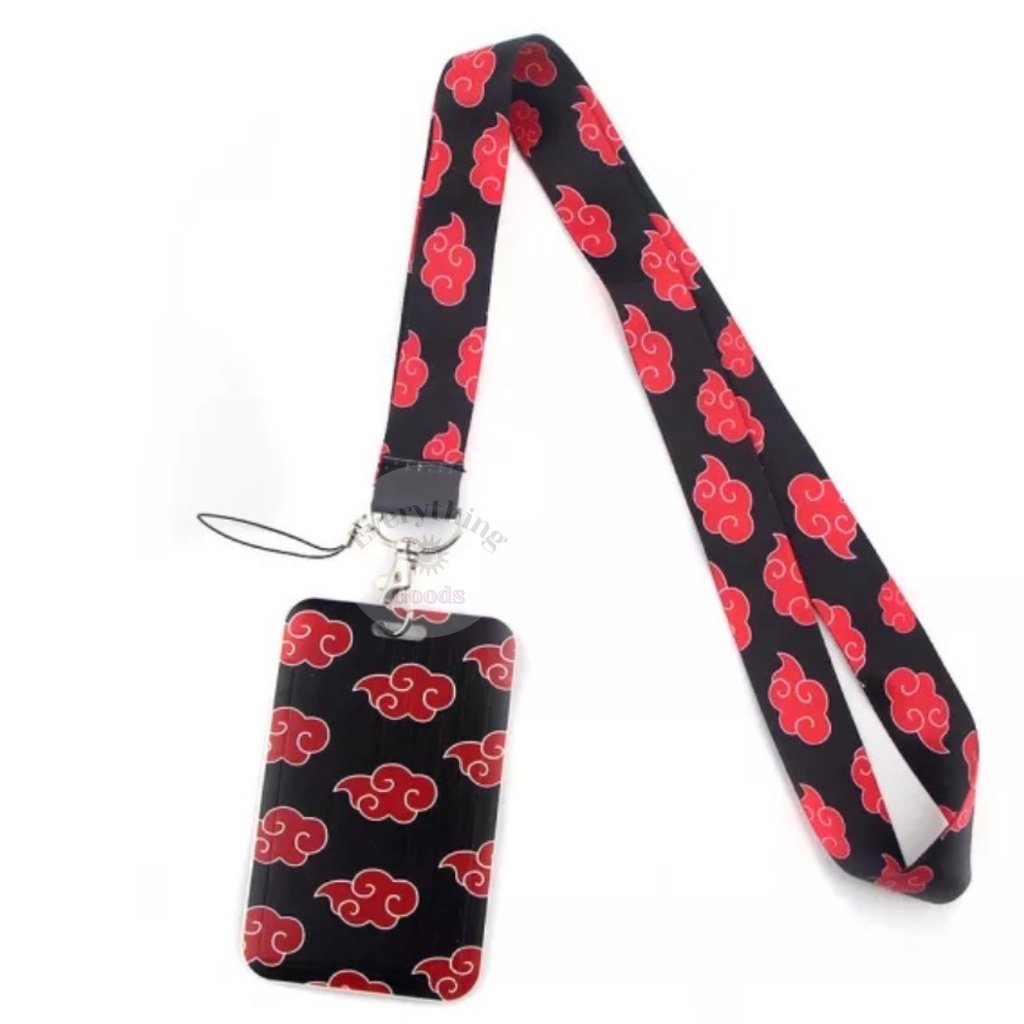 

Everything Goods - BH000072 Naruto Cloud Badge Holder ID Card Holder Name Tag Lucu