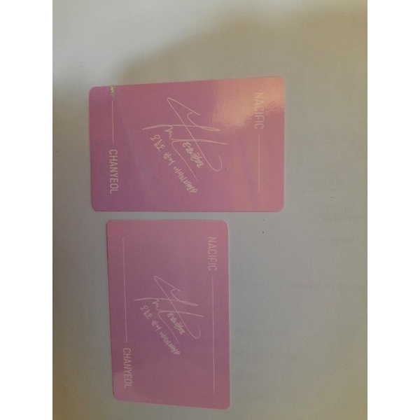 (SOLD OUT) PC NACIFIC HOLOGRAM CHANYEOL