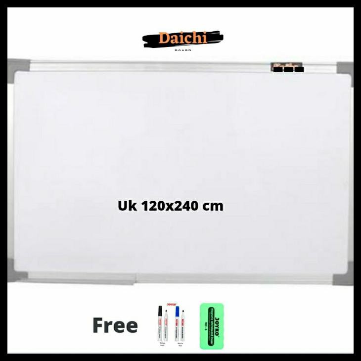 

Papan Tulis / Whiteboard Daichi Gantung Magnetic 120 X 240
