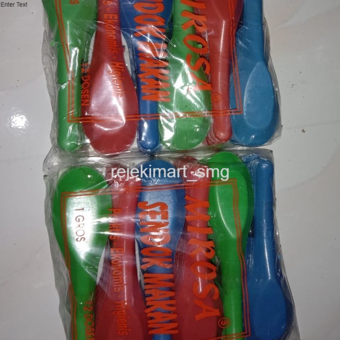 DISKON BESAR Sendok plastik Bebek MIROSA/Sendok Plastik/Sendok Bebek Plastik