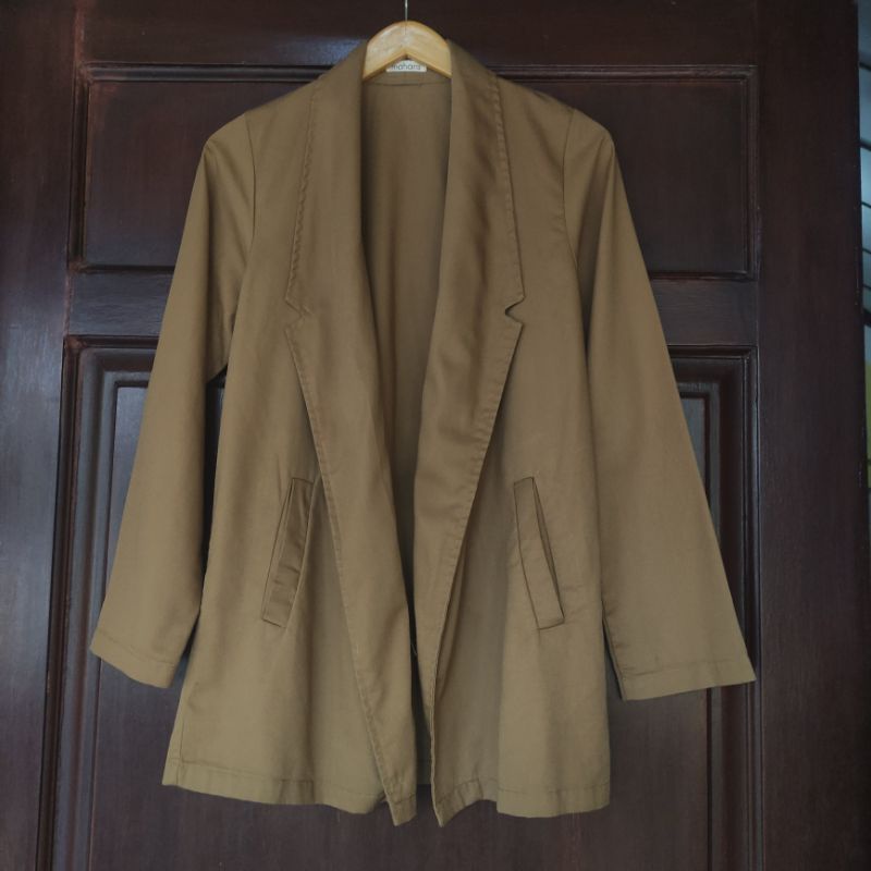 MAHARA Hanna Blazer Preloved Mahara.id Outer bukan Preloved Gamis Heylocal Khalewale Womenwear Mayou