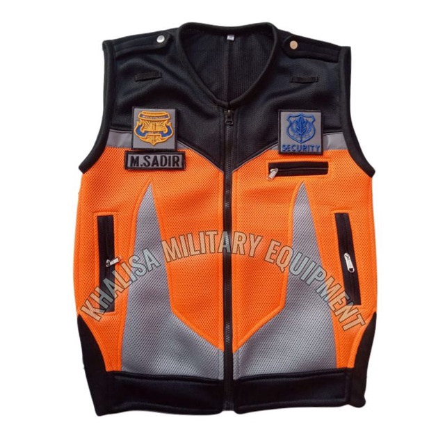 Rompi Security Terbaru / Rompi Security / Rompi Security Oren