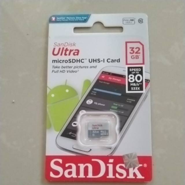 Sandisk Micro SD 32GB Original