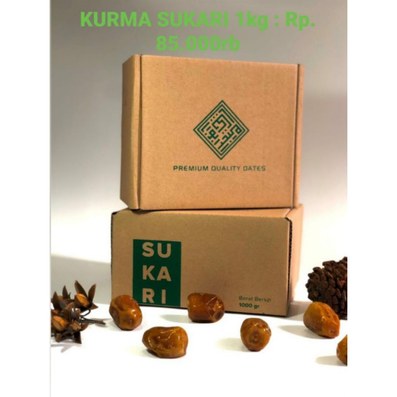 

Kurma Sukari Original 1 Kg