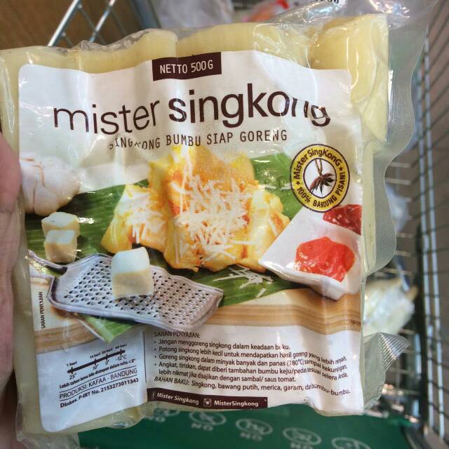 

Mister Singkong Bumbu Siap Goreng 500gram /cemilan enak / cireng / makanan instant / snack
