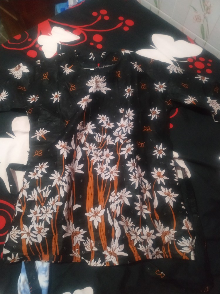 Atasan Batik Dolby Dolbi Dobby Doby Tenun Sutra Tulis Halus Katun Atbm Baron ,sarombit Atasan