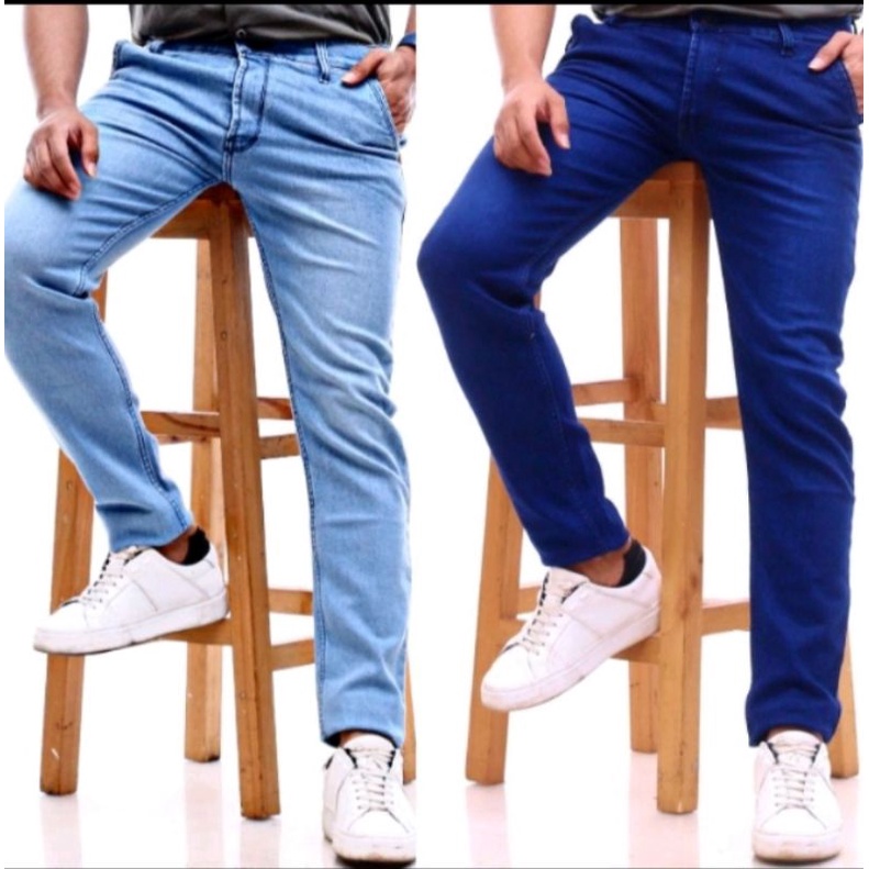 CELANA PANJANG JEANS PENSIL COWOK SKINNY SLIMFIT YANG LAGI NGETREND CITAYAM CELANA JEANS DEWASA SIZE 27-33