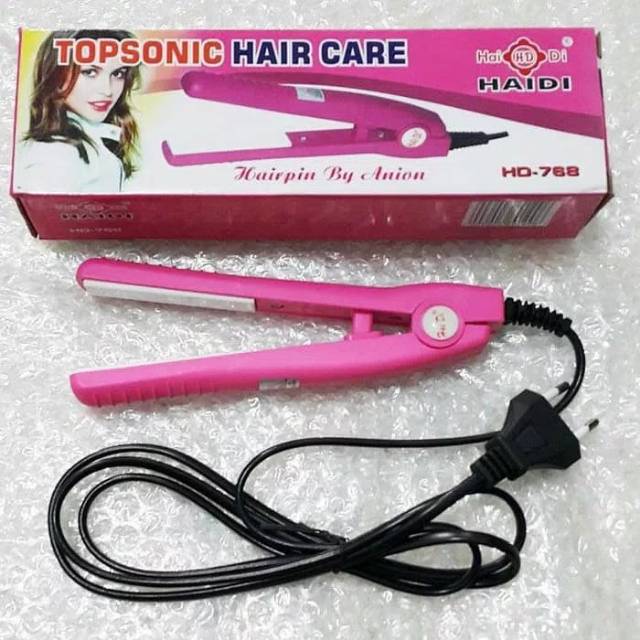 Catok mini haidi / Catok rambut / Pelurus rambut / Catok pelurus rambut / Catok mini