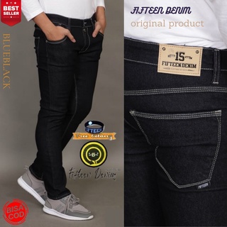 FLASH SALE fifteen denim celana  jeans slim fit panjang 