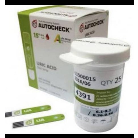 Uric acid test autocheck