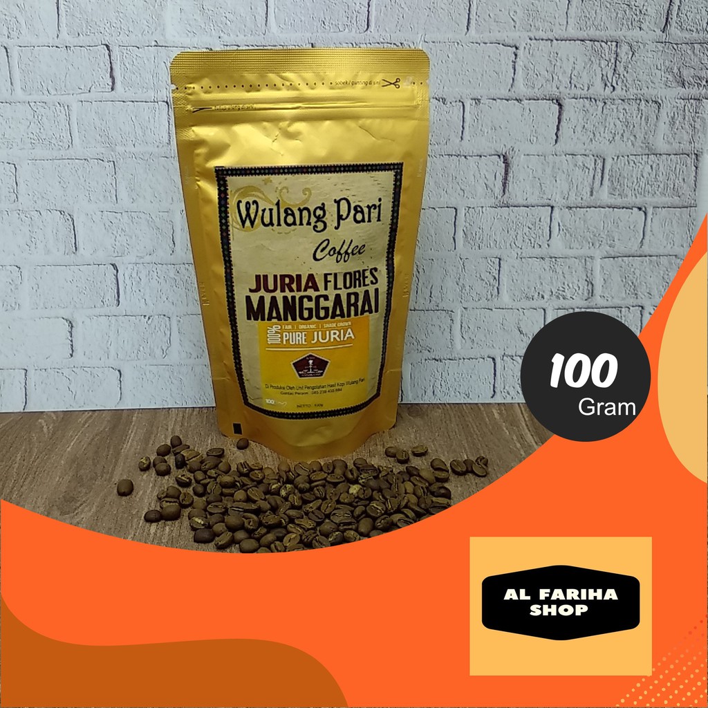 

Kopi Juria Manggarai ukuran 100 Gram, Kopi langka manggarai yang dipanen 2 Tahun sekali