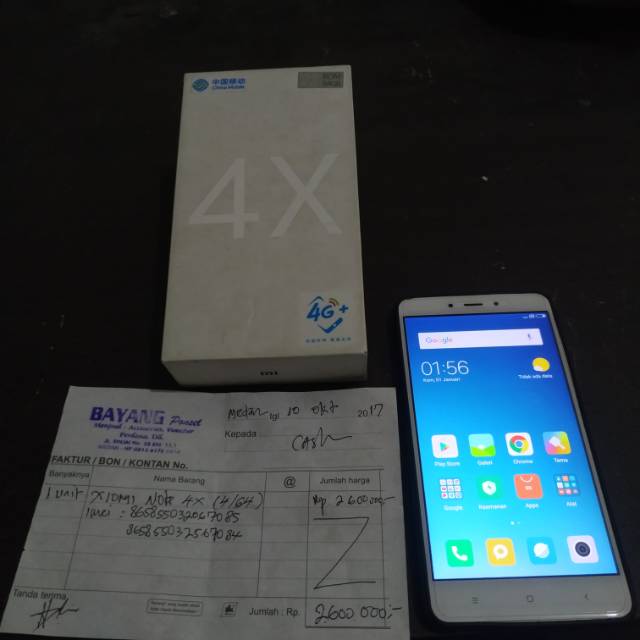 hp xiaomi note 4x ram 4gb internal 64gb