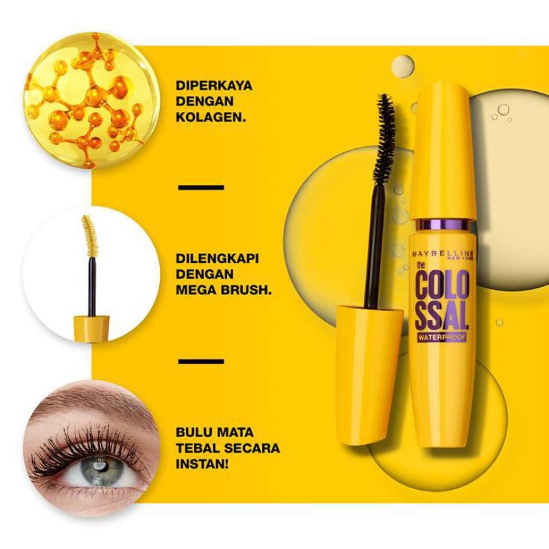 Maybelline The Colossal Waterproof Mascara