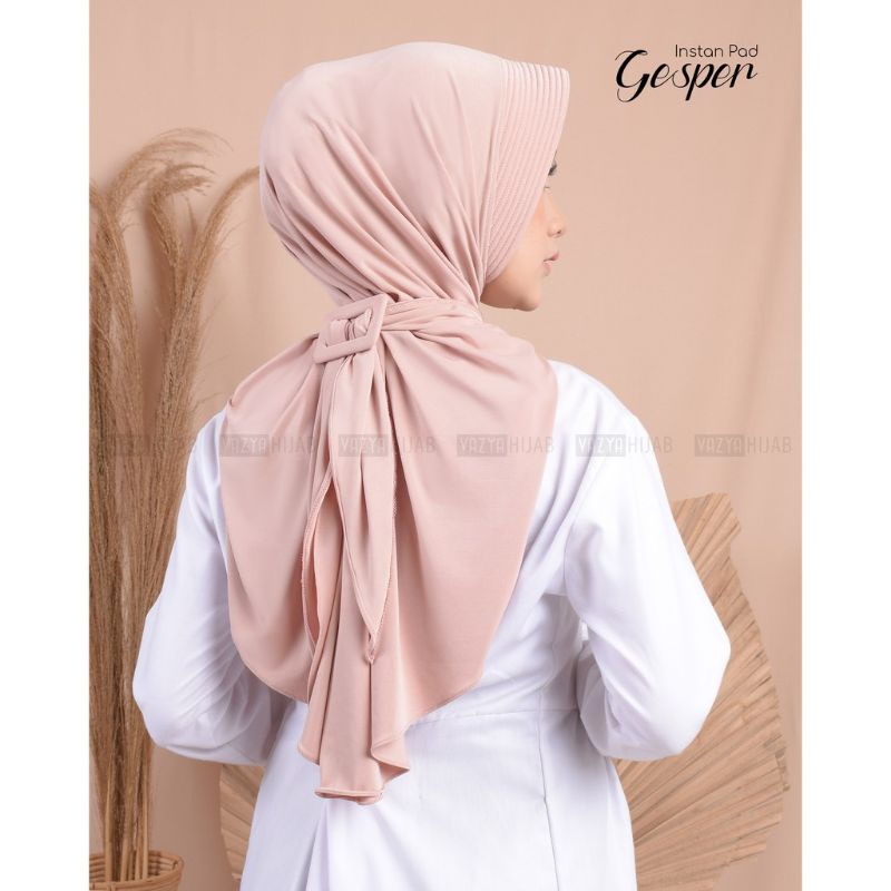 Hijab Instan Pad Gesper