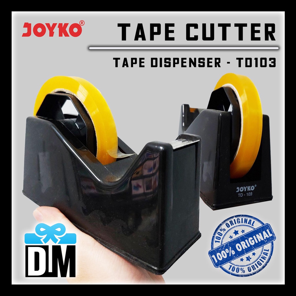 

Tape Cutter Dispenser Pemotong Solatip Solasi Selotip BESAR TD103 Joyko