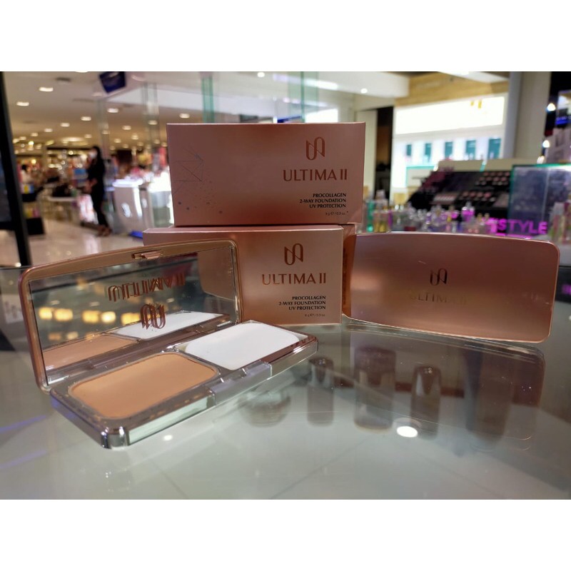 Ultima II procolagen 2 way foundation/ Reffil ultima procolagen 2 way foundation