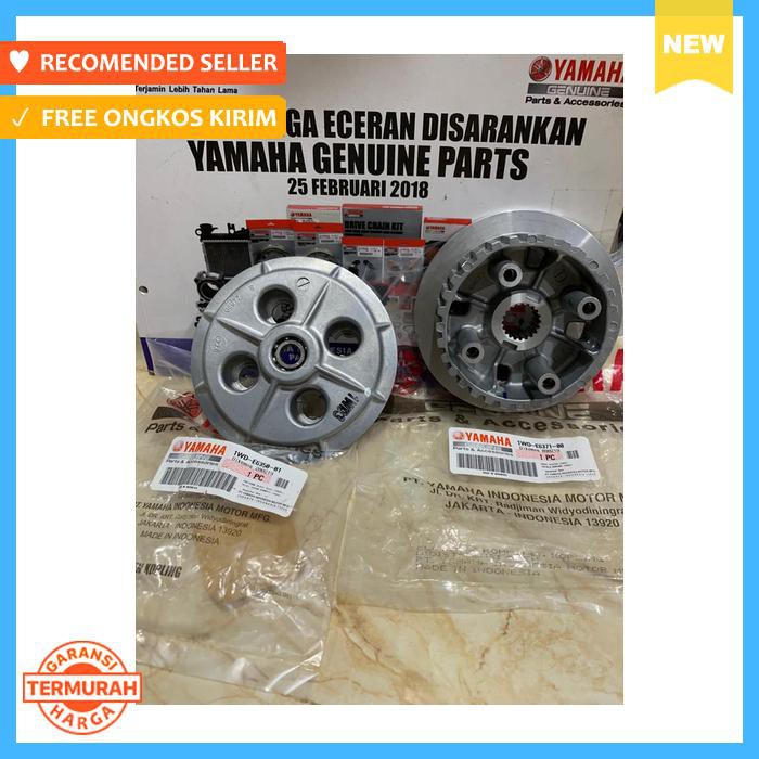 RUMAH KOPLING SET KAKI 4 LAWAN 4 MT25 R25 ASLI ORI YAMAHA