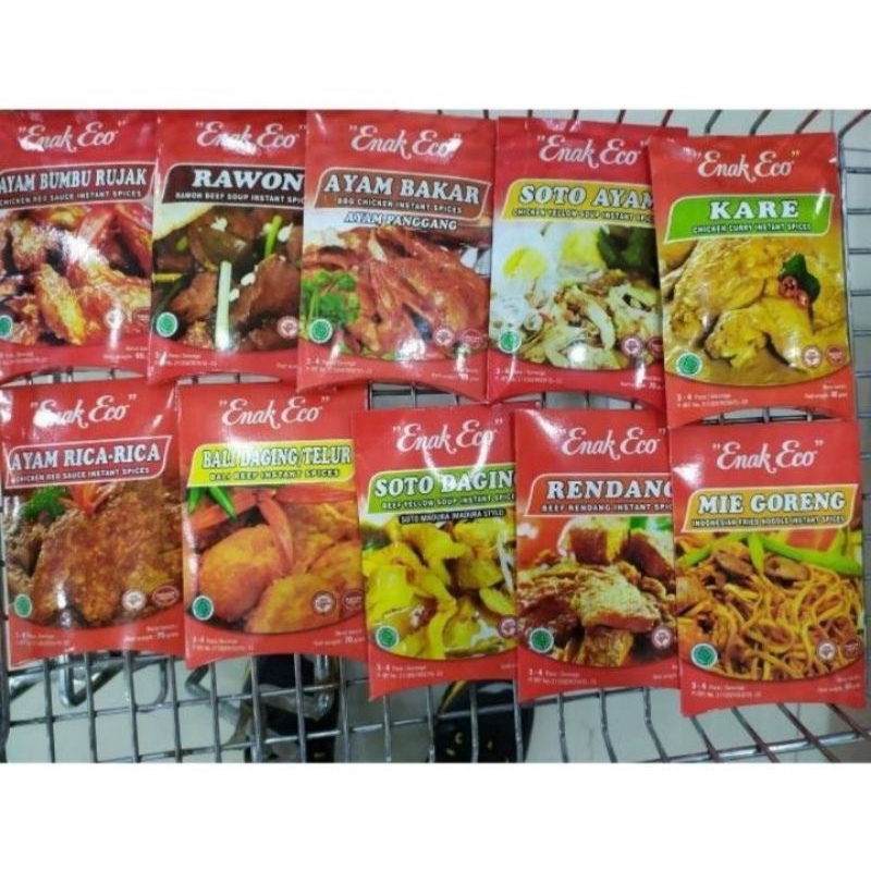 

Enak Eco Bumbu all varian 76 gram