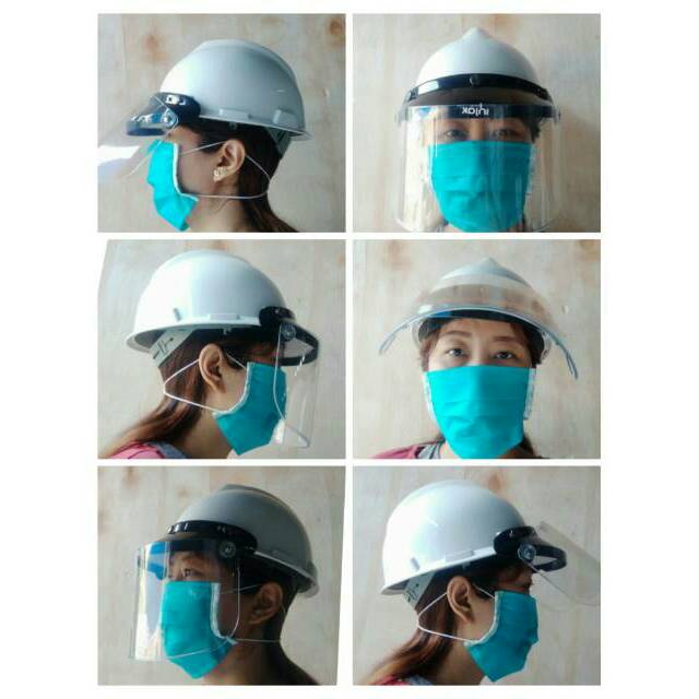 Helm APD Face Shield Original (Perlengkapan Medis)