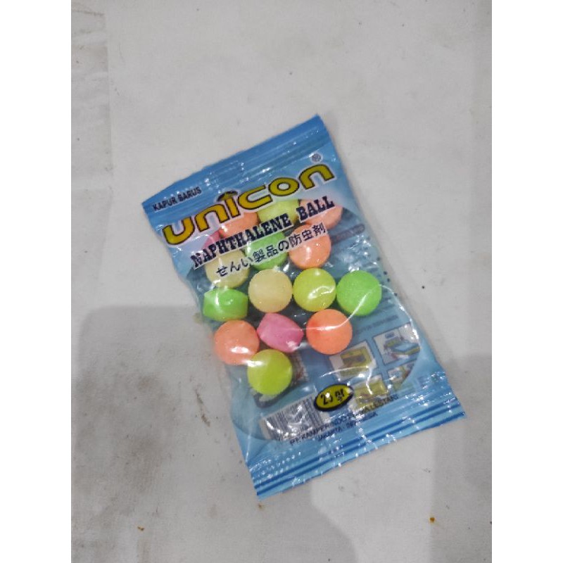 Kapur Barus Kamper Naphthalene Ball Pencegah Serangga Pack Kecil 25g