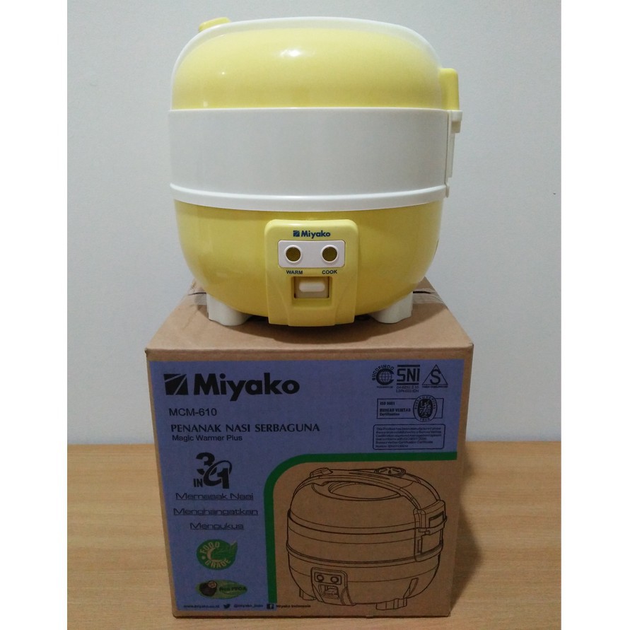 Murah!! Magic com kecil 1 liter Miyako 1 L MCM-610 MCM 610