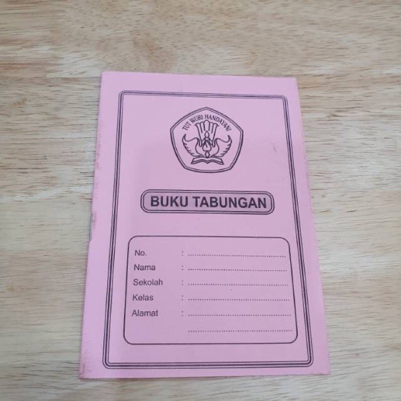 

BUKU TABUNGAN SEKOLAH/BUKU TABUNGAN POLOS 1box isi 50pcs