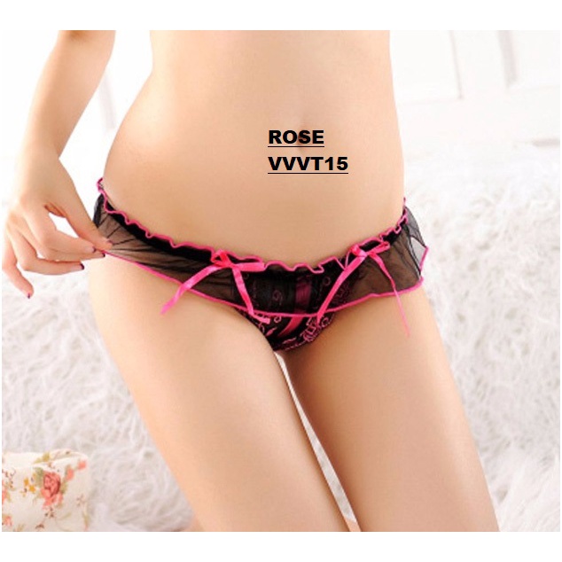 Celana dalam wanita Open Crotch Lingerie Vice-Law VVVT