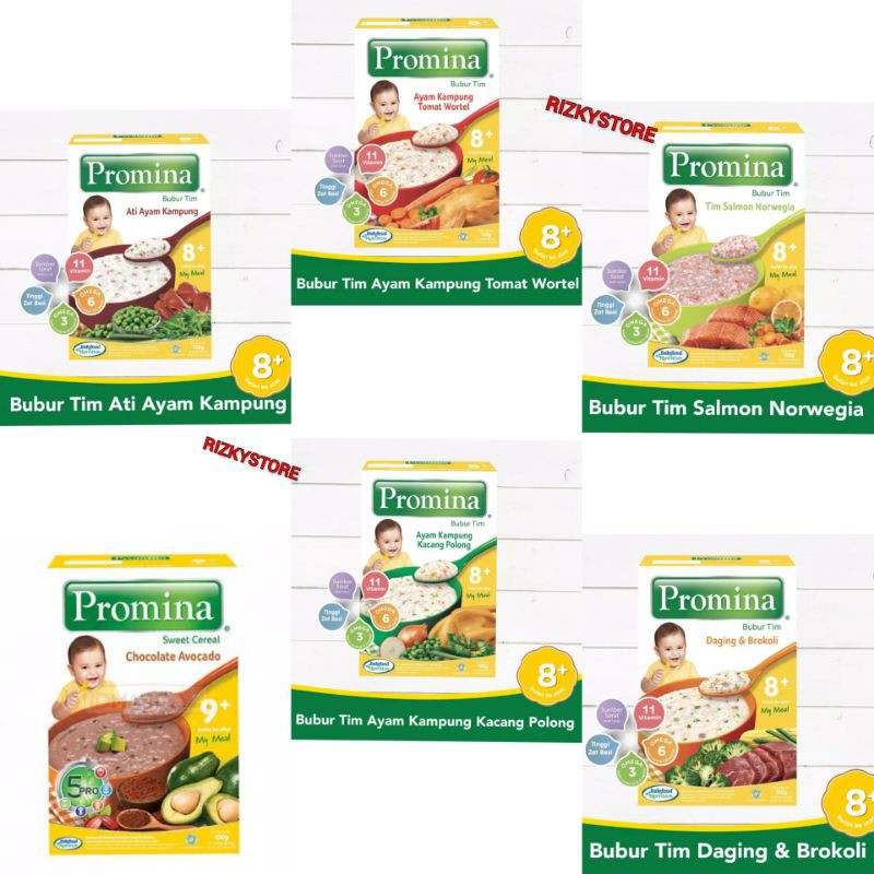 Beli Promina Bubur Tim Bubur Bayi 8 Mpasi 6 Varian 100 Gram Seetracker Indonesia