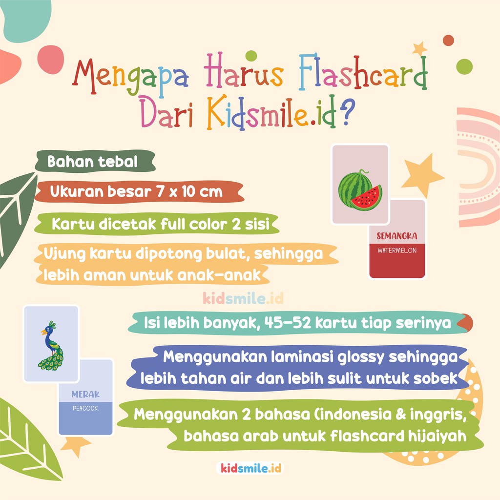 Flash Card Kidsmile PROFESI Flashcard Anak Mainan Edukasi Anak Flash Card Anak Flashcard Kidsmile